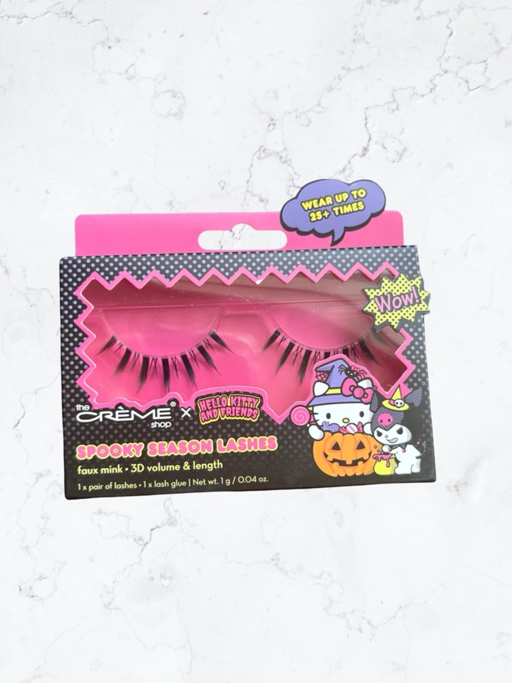 The Crème Shop x Hello Kitty Spooky Season Lashes